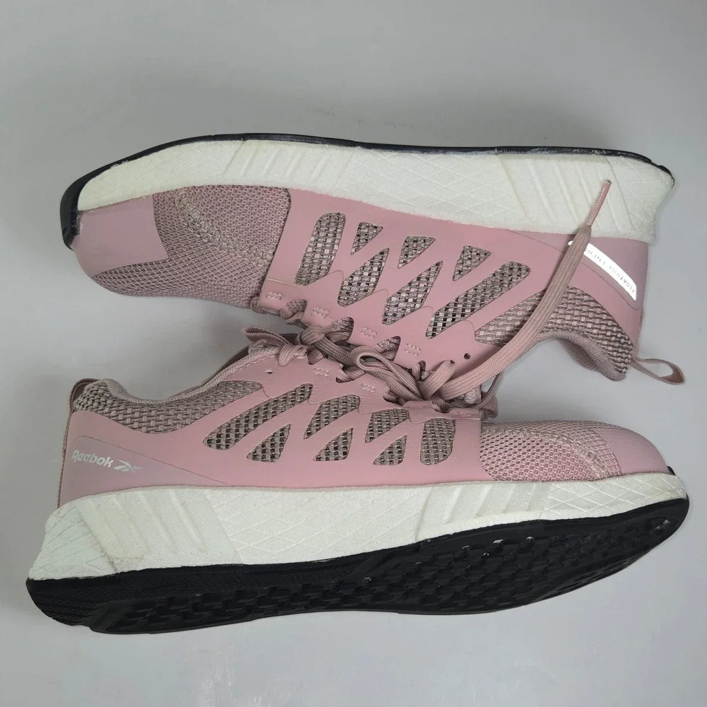 Reebok Womens Floatride‎ Energy Running Shoes Pink Athletic Sneakers Size 7M